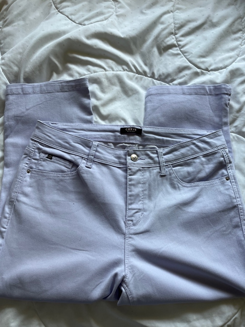 New Curve Appeal Light Lavender Capri 12